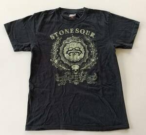 【古着】 STONE SOUR 2007 TOUR　ヴィンテージ Tシャツ　Lサイズ　ストーン・サワー　黒 【送料最安185円~】