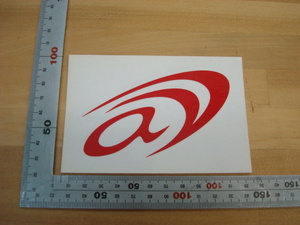  new goods Angulo( Anne Glo ) cutting sticker ( Mark ) red 