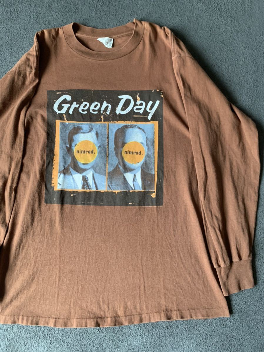 は自分にプチご褒美を 90s GREEN ロンT DAY - Tシャツ/カットソー(七分 