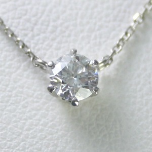 ダイヤモンド ネックレス プラチナ 一粒 0.3カラット 鑑定書付 0.35ct Dカラー VVS2クラス 3EXカット GIA 22089-6pp KDP*P