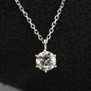 ダイヤモンド ネックレス プラチナ 一粒 0.3カラット 鑑定書付 0.33ct Dカラー VVS2クラス 3EXカット GIA 21882-n6p KDP*P