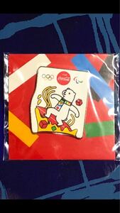 コカ・コーラ 東京オリンピック ピンバッジ 未開封 オリジナルピンズ　サーフィン
