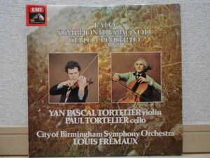 英HMV ASD-3209 トルトゥリエ ラロ チェロ協奏曲 スペイン交響曲 AS LISTED 優秀録音 オリジナル盤