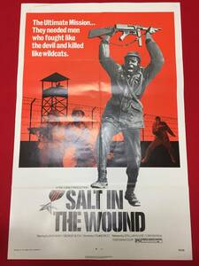 vh00130『Salt in the Wound』USオリジナル1シートポスター　トニーノ・リッチ　ジョージ・ヒルトン