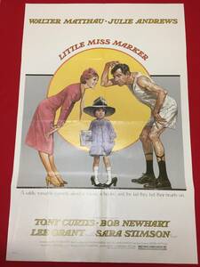 vh00164『Little Miss Marker』USオリジナル1シートポスター　ジュリー・アンドリュー　トニー・カーティス