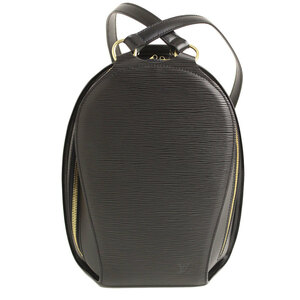 (جمال) حقيبة ظهر Louis Vuitton Epi Mabillon Backpack Noir Black Black Ladies M52232 مترجمة, حقيبة, حقيبة, إبلين, الآخرين