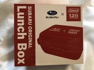 SUBARU ORIGINAL Lunch box Colman 120 Subaru Coleman lunch box 