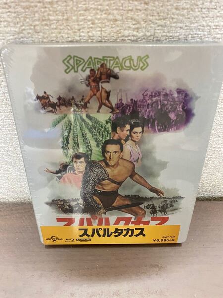 新品 amazon限定 スパルタカス 4KUHD+ブルーレイ スチールブック仕様