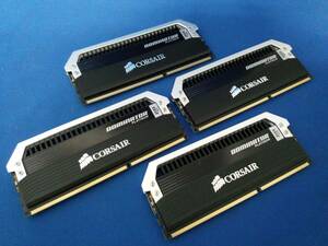 DIMM DDR3-2133(PC4-17000) 16GB(4GB×4) CORSAIR DOMINATOR PLATINUM CMD8G×３M2B2133C9 デスクトップ用メモリ