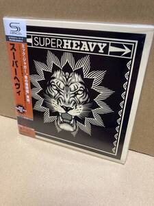 SEALED！新品SHM-CD！スーパーヘヴィ SUPERHEAVY Universal UICA-1060 未開封 高音質 MICK JAGGER PAPER SLEEVE 2011 JAPAN 1ST PRESS OBI