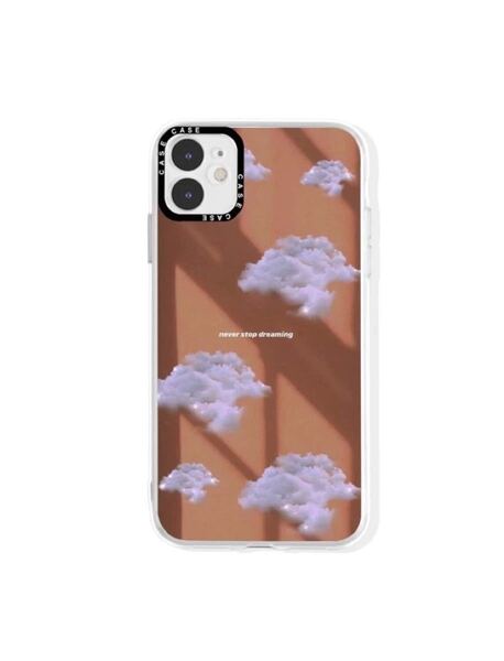 早い者勝ち!! 雲柄 iPhoneケース iPhone 12 casetify風
