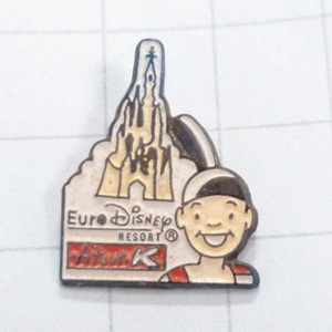  free shipping } euro Disney * antique Disney pin badge * A00952