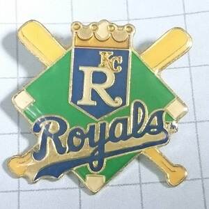 送料無料≫カンザスシティ・ロイヤルズ☆MLB メジャーリーグ球団 ピンバッジ A01557