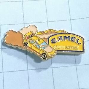 送料無料）自動車 ピンバッジ ラリーカー CAMEL A02208