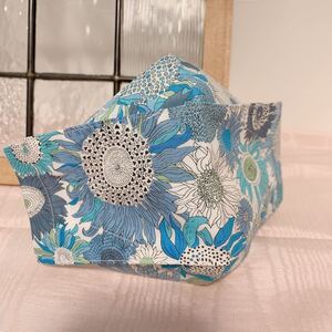 ハンドメイド インナーカバー リバティ花柄