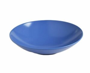 ■リンドスタイメスト■BRIGH BLUE　ブライトBLUE　ブルー　青色　サラダボウル　パスタ皿　カレー皿　21ｃｍ　■カラー食器