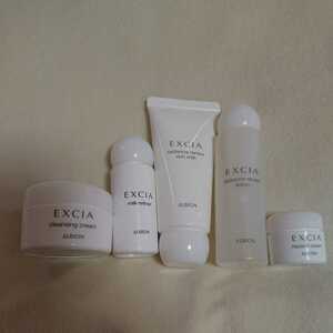 ALBION* Albion *EXCIA*e comb a* skin care set * cleansing *.... for milky lotion * milky lotion * face lotion * cream * not for sale 