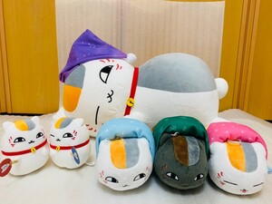 【気まぐれセール】【夏目友人帳】ニャンコ先生ぬいぐるみセット【おまけ付き】