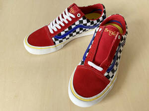 27.5cm バンズ オールドスクール プロ VANS OLD SKOOL PRO BRIGHTON ZEUNER RED US9.5/27.5cm VN000ZD4W89