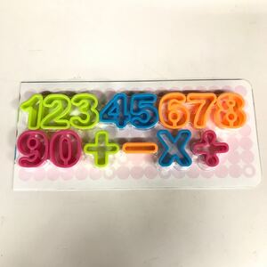 すうじ 型抜き 抜き型 クッキー 粘土