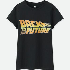  Uniqlo UNIQLO UT lady's back toe The 80*s graphic T-shirt XS back *tu* The * Future tero Lien short sleeves 