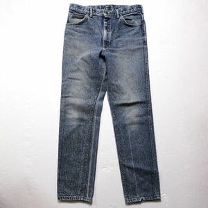 80's 90's USA製 リー Lee 200 ストーンウォッシュ デニムパンツ 33×32 ケミカルウォッシュ 90年代 アメリカ製 オールド ユニオンチケット