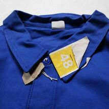 デッドストック 70’s コットンツイル フレンチ ワークジャケット 青 ブルー (48) 70年代 カバーオール ユーロ ビンテージ ヴィンテージ_画像4