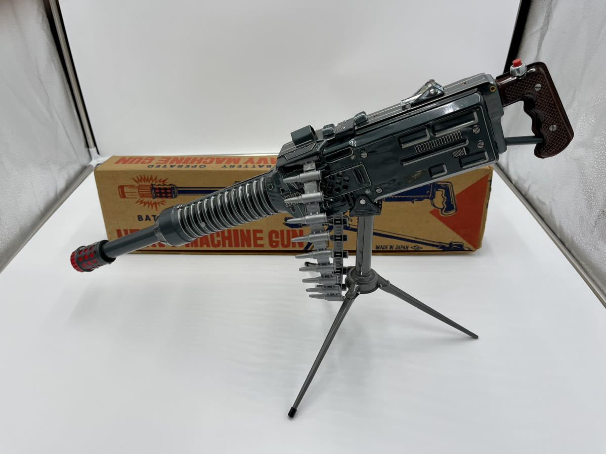 動画あり!!マスダヤ グレートマシンガン(ブリキ機関銃)ビンテージ 動画あり!!マスダヤ グレートマシンガン(ブリキ機関銃)ビンテージ