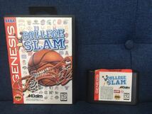 【COLLEGE SLAM】 北米版セガ ジェネシス用ソフト ⑤_画像1