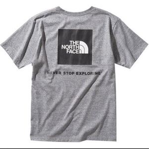 新品 M THE NORTH FACE 半袖Tシャツ ノースフェイス メンズ ボックスロゴ タグ付き