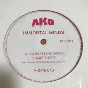 【Drum & Bass】Immortal Minds / No More Mind Games - Ako 10 . Ako Beatz ドラムンベース