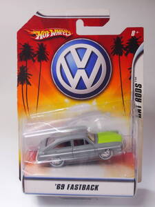 HOTWHEELS ホットウィール 1/50 RAT RODS '69 VW FASTBACK 入手困難品