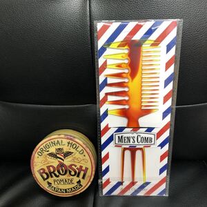 BROSH POMADE ブロシュ ポマード 115g×コーム