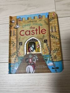 子供英語絵本 Usborne Peep inside Castle ボードブック キャッスル