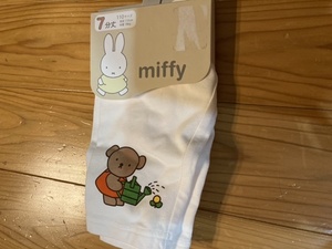 新品即決送料無料♪miffyミッフィーボリス7分丈レギンス110サイズ　完売品