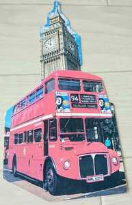 ポストカード　LONDON 観光バス