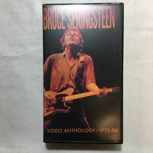 zvd-02♪ブルース・スプリングスティーン“VIDEO”´anthology/1978-88 [VHS]ビデオ 100分 1989/3/20