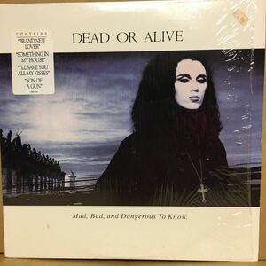 シュリンク付【US盤LP】 DEAD OR ALIVE / MAD, BAD, AND DANGEROUS TO KNOW