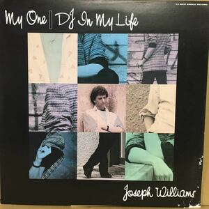 非売品 見本盤 ほぼ新品盤 12'　JOSEPH WILLIAMS / DJ IN MY LIFE　( ANNIE )