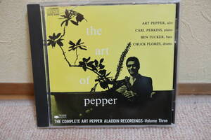 Art Pepper/ The Art of Pepper 輸入盤CD