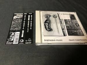 DAVID ROSENBOOM - BRAINWAVE MUSIC CD / EM RECORDS снят с производства с поясом оби . волна. музыка 