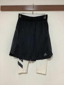 P-761 adidas アディダス トレーニングパンツ ジャージパンツ O ブラック