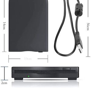 フロッピーディスクドライブusb外付け3.5インチ1.44MB FDD2HD読み書きに対応可windowsに対応プラグアンドプレイ