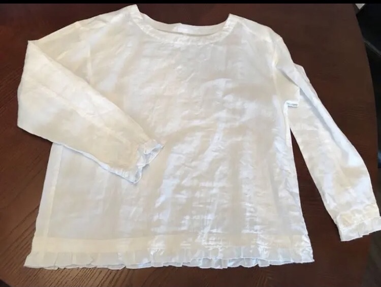 未使用タグ付き nest Robe おしゃれ コットン 長袖 カットソー♪♪