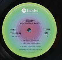 John Coltrane Quartet - Crescent ジョン・コルトレーン - クレッセント YS-8506-AI 国内盤 LP_画像6