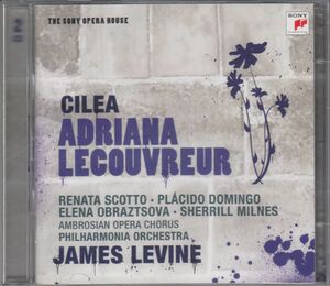 [2CD/Sony]チレア:歌劇「アドリアーナ・ルクヴルール」全曲/R.スコット&P.ドミンゴ他&J.レヴァイン&フィルハーモニア管弦楽団 1977