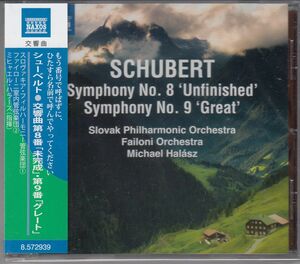 [CD/Naxos]シューベルト:交響曲第9番ハ長調D.944他/M.ハラース&ファイローニ室内管弦楽団 1994.3他