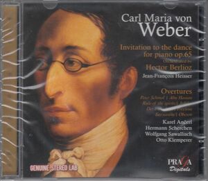 [CD/Praga]ウェーバー:歌劇「魔弾の射手」序曲&歌劇「オイリアンテ」序曲他/O.クレンペラー&フィルハーモニア管弦楽団 1960他