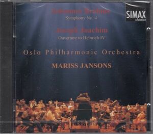 [CD/Simax]ブラームス:交響曲第4番ホ短調Op.98他/M.ヤンソンス&オスロ・フィルハーモニー管弦楽団 1999.1他