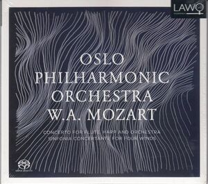 [SACD/Lawo]モーツァルト:フルートとハープのための協奏曲ハ長調K.299他/P.フレムストレム(fl)&B.V.ホーヴィク(harp)&ブリバエフ&オスロPO